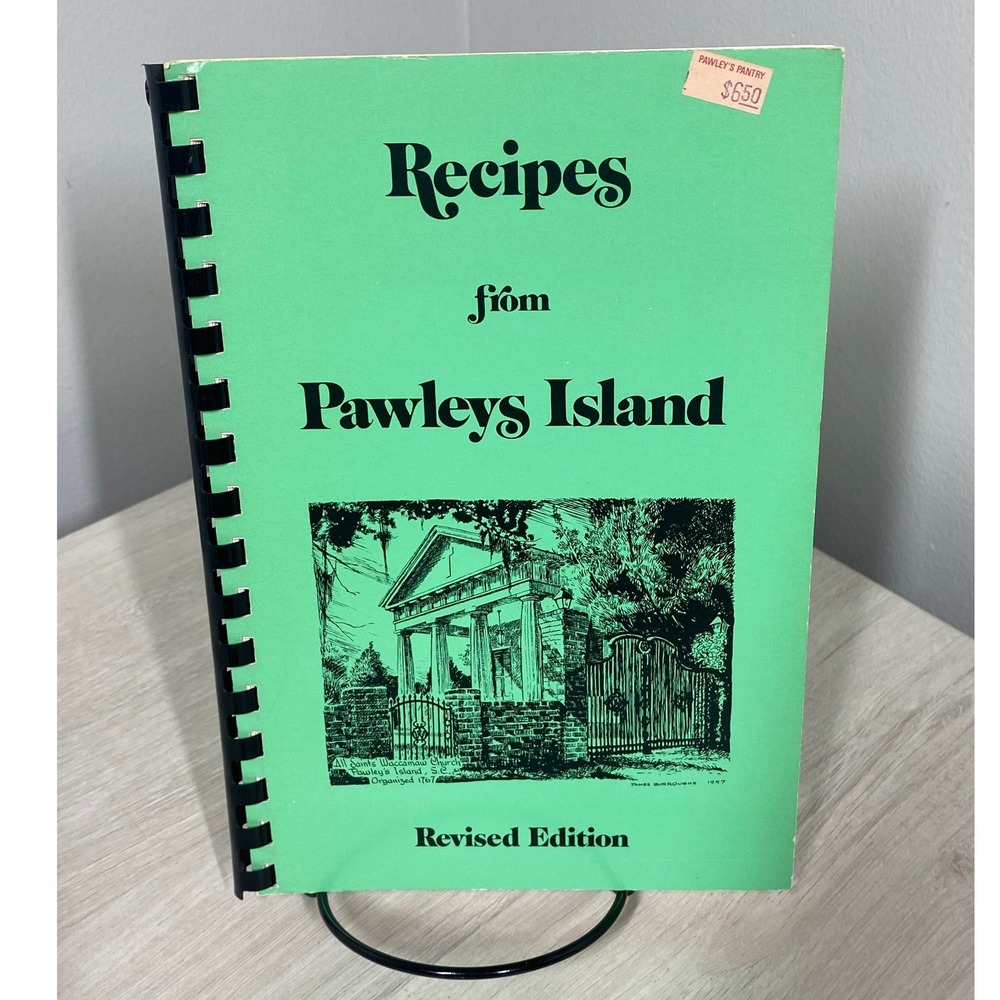 Recipes from Pawleys Island Cookbook Revised Edition South Carolina 1983 Vintage